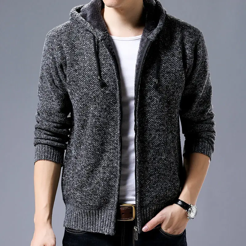 FGKKS Brand Men knitting Sweaters Coat 