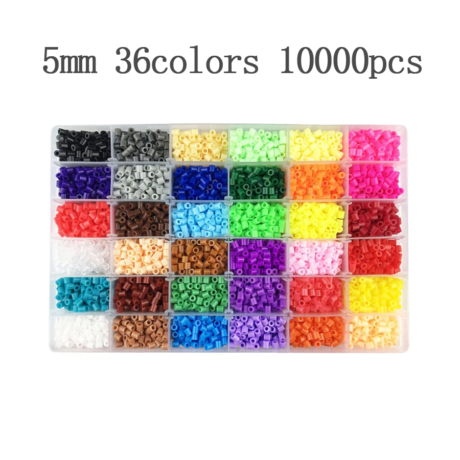 5mm Hama Beads Pegboard template Toy DIY perler tool PUPUKOU Beads