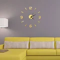 2022 New 3D Wall Clock Mirror Wall Stickers Fashion Living Room Quartz Watch DIY Home Decoration Clocks Sticker reloj de pared preview-3