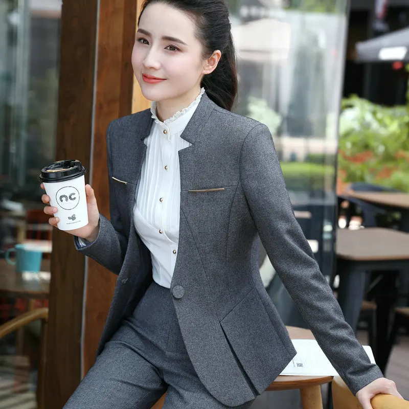pencil trouser suit