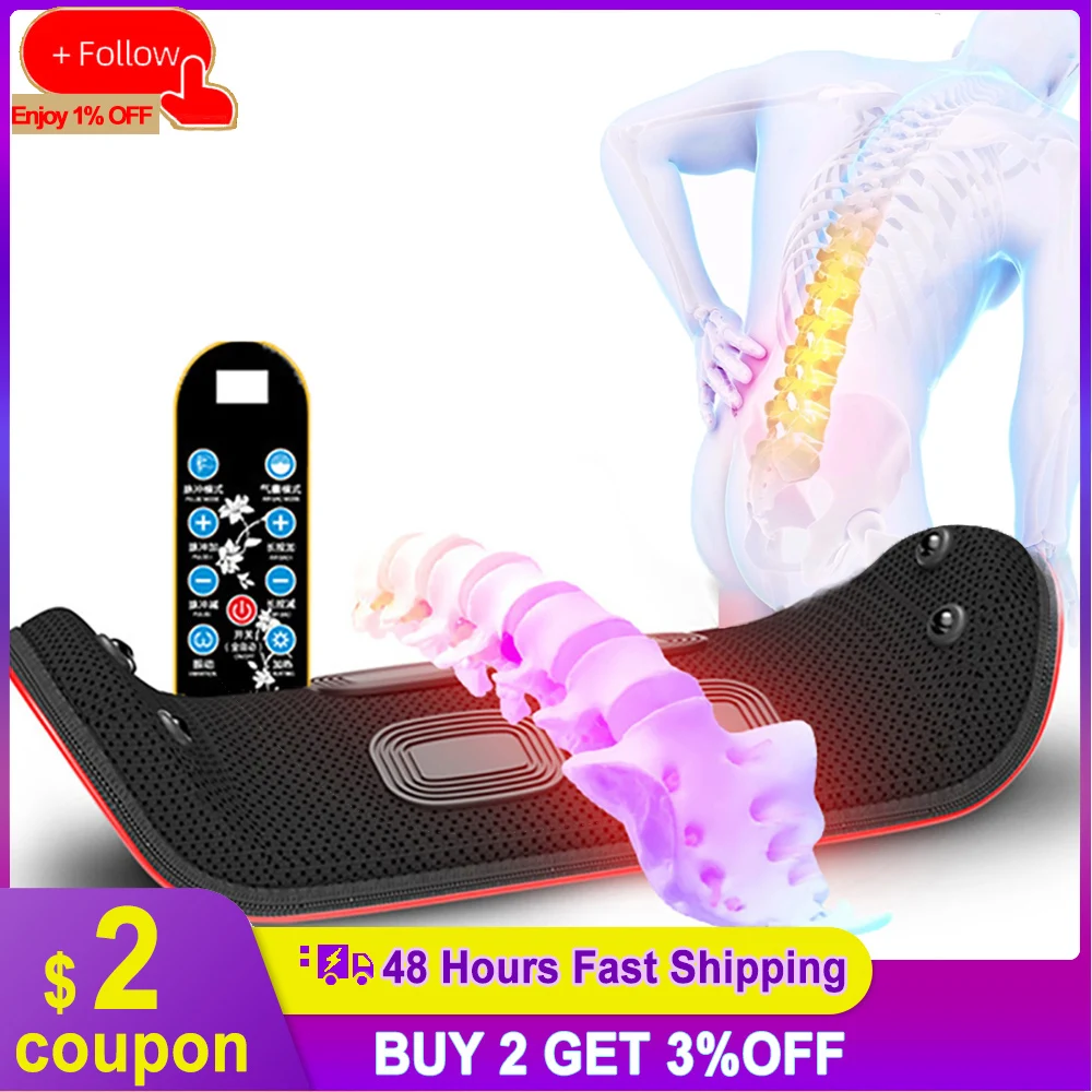 Купить Здоровье Electric Waist Massager Lumbar Traction Device