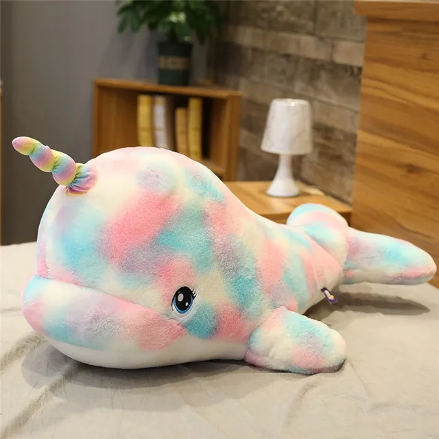 rainbow narwhal stuffed animal