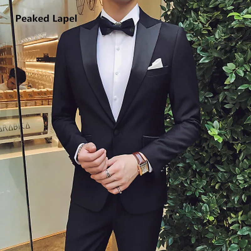 Wedding Tuxedos Man Party Dinner Wear 