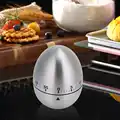 Kitchen Cooking Timer Stainless Steel Mechanical Timer Reminder Time Management Tools Cooking Timer preview-5