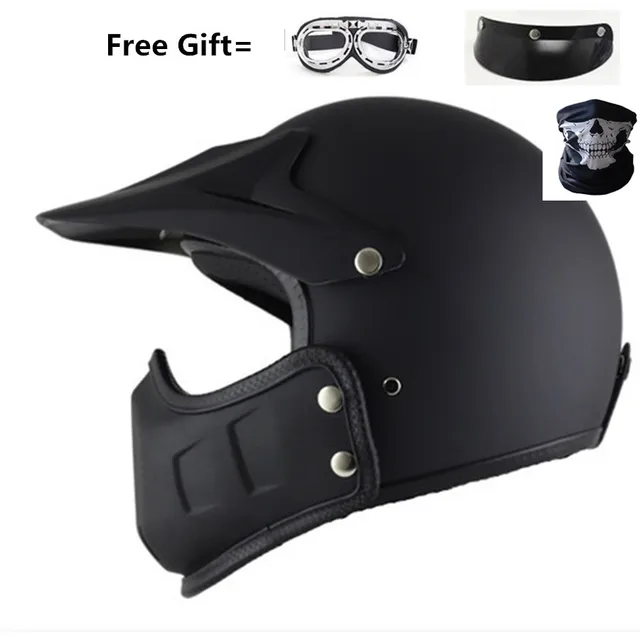 cafe racer style motorcycle helmets