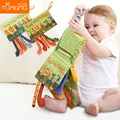Tumama Baby Rattles Mobiles Toy Soft Animal Tails Cloth Book Newborn Stroller Hanging Toy Baby Early Learning Educational Toys preview-1