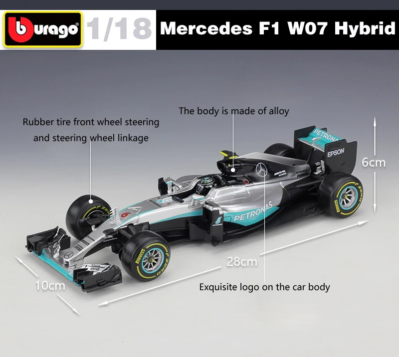 f1 car models 1 18