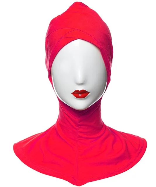 inner Cap Neck head bonnet Muslim headscarf