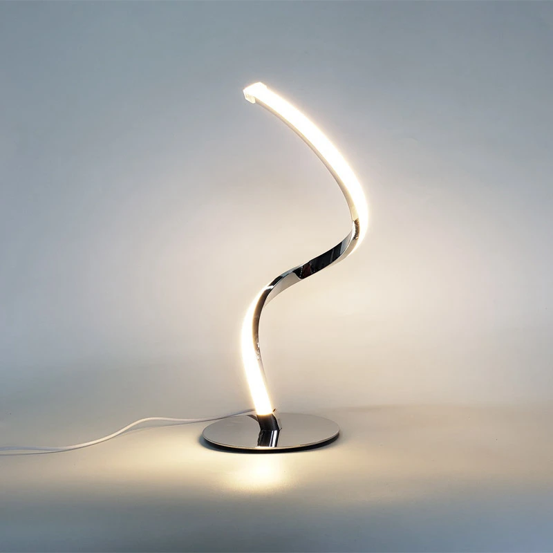 curved desk lamp