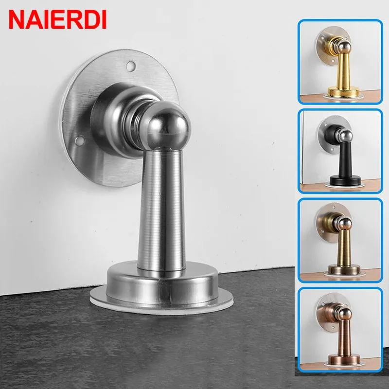 Купить Скобяные изделия NAIERDI Door Stop Stainless Steel