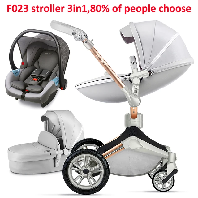 travel system with 360 car seat