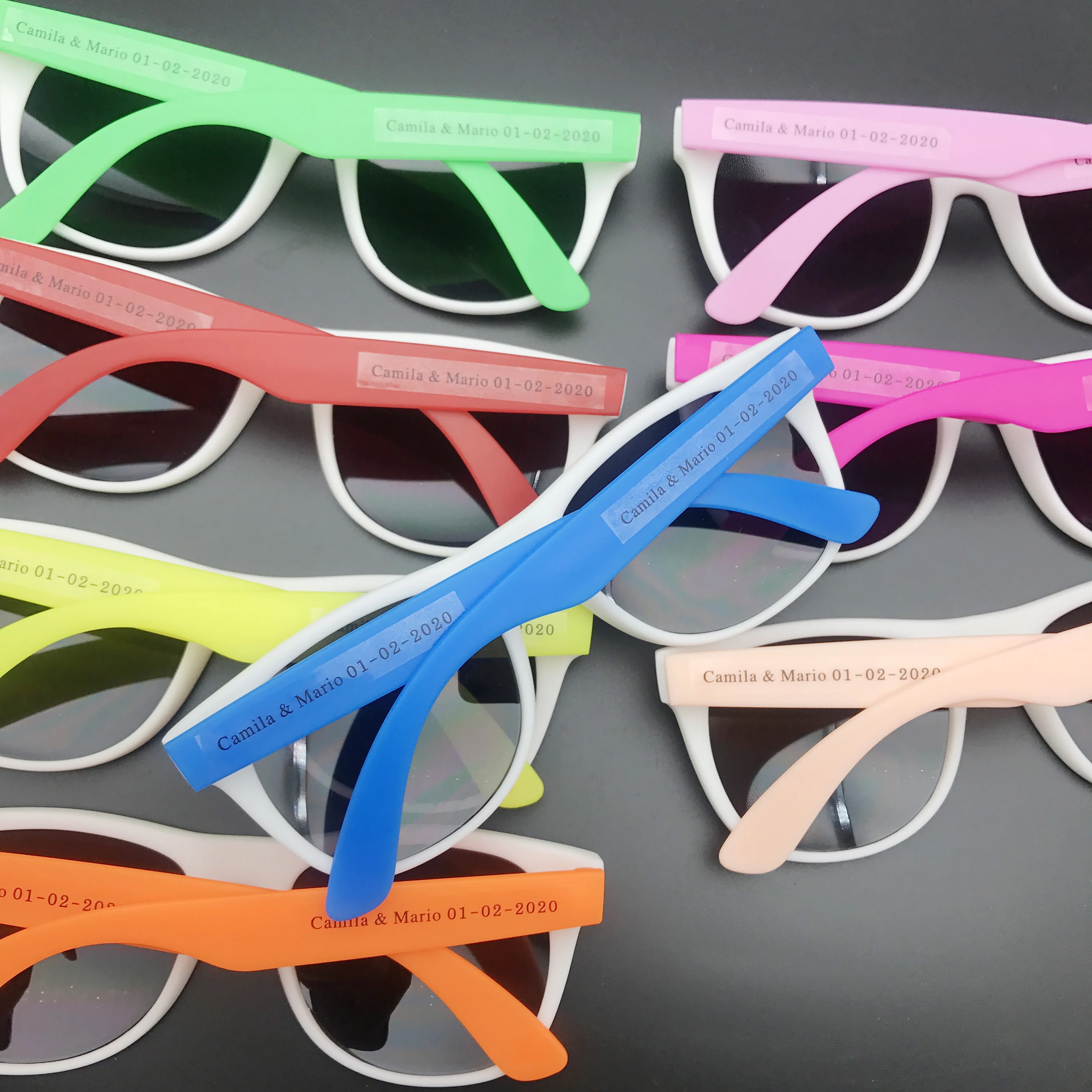 personalized party sunglasses