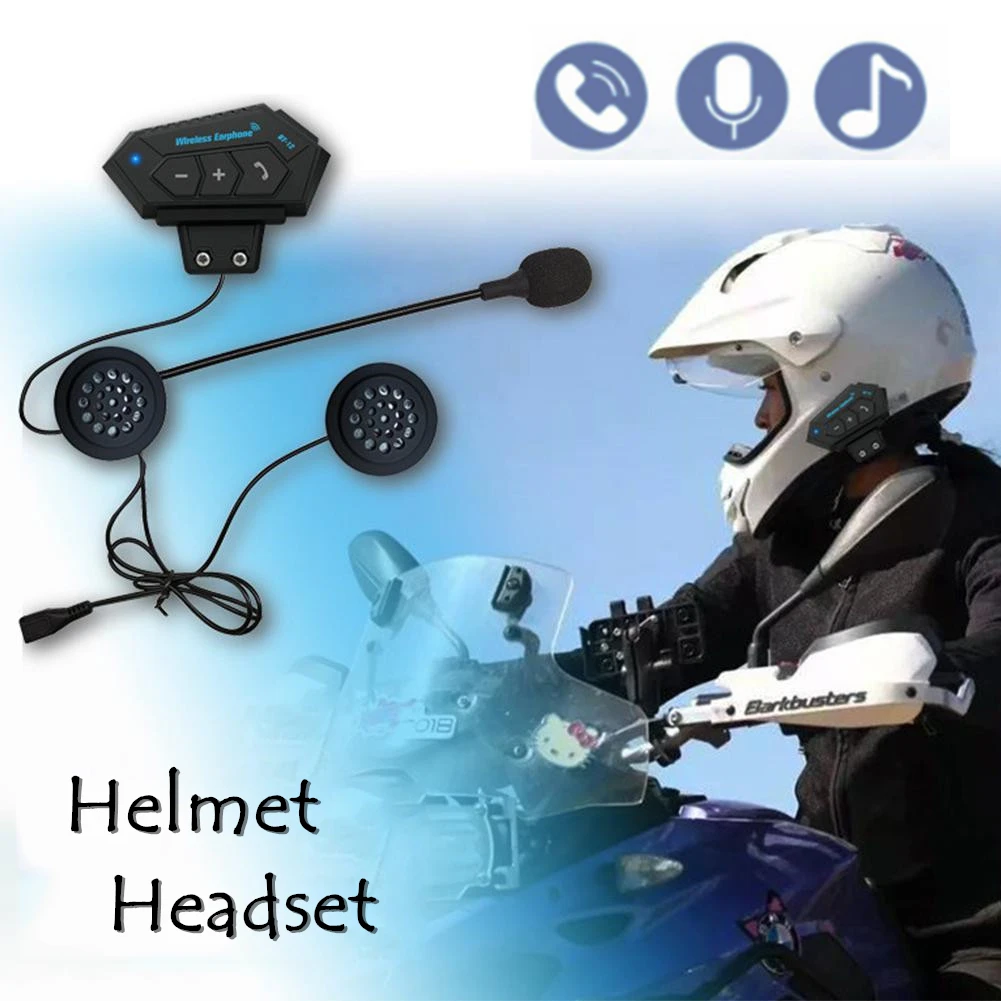 helmet wireless headset