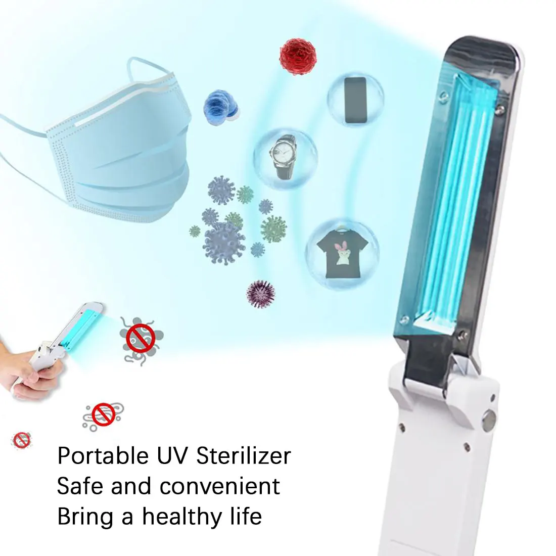 portable uv disinfection light