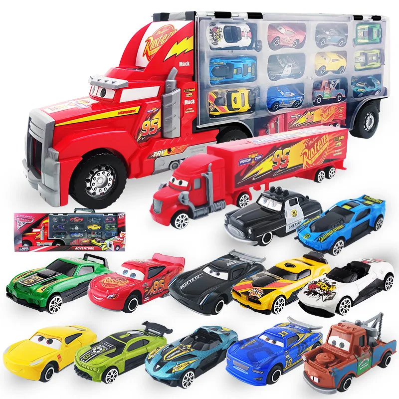 lightning mcqueen 3 in 1 car