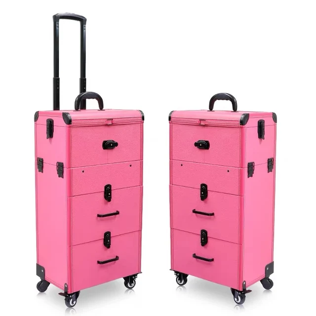 cheap beauty trolley case