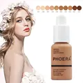 Phoera Foundation Whitening Matte Concealer Brighten Waterproof Oil-control Dark Circles Makeup Base Full Coverage Cosmetic preview-3