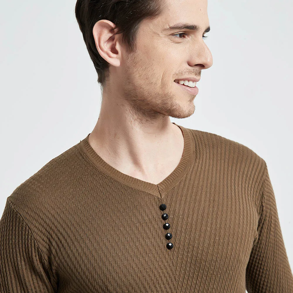 קנו סריגים | COODRONY Brand Sweater Men 