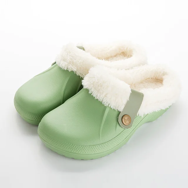 fleece lined slippers for women