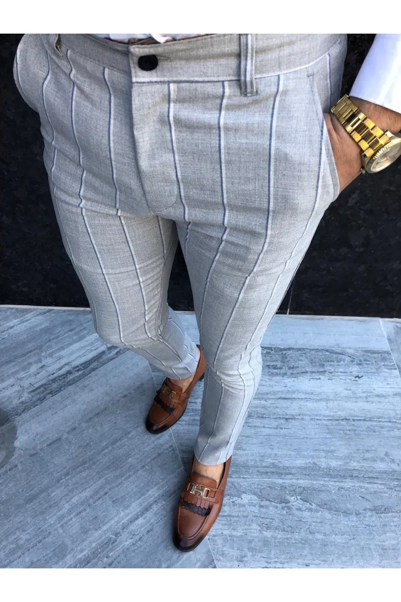 Check Suit Trousers Wedding Party