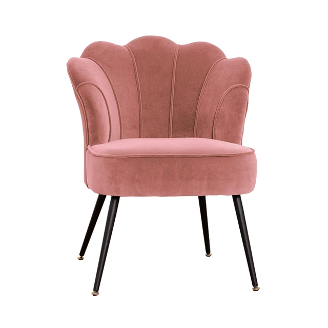 dusky pink occasional chair