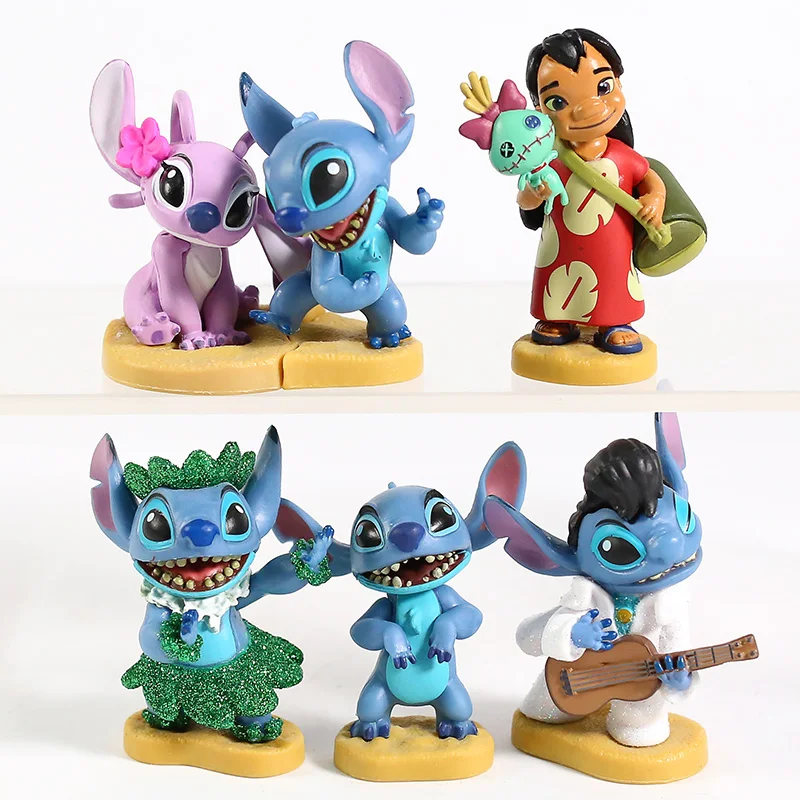 lilo and stitch collectible mini figures