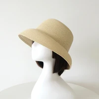 small brim beige