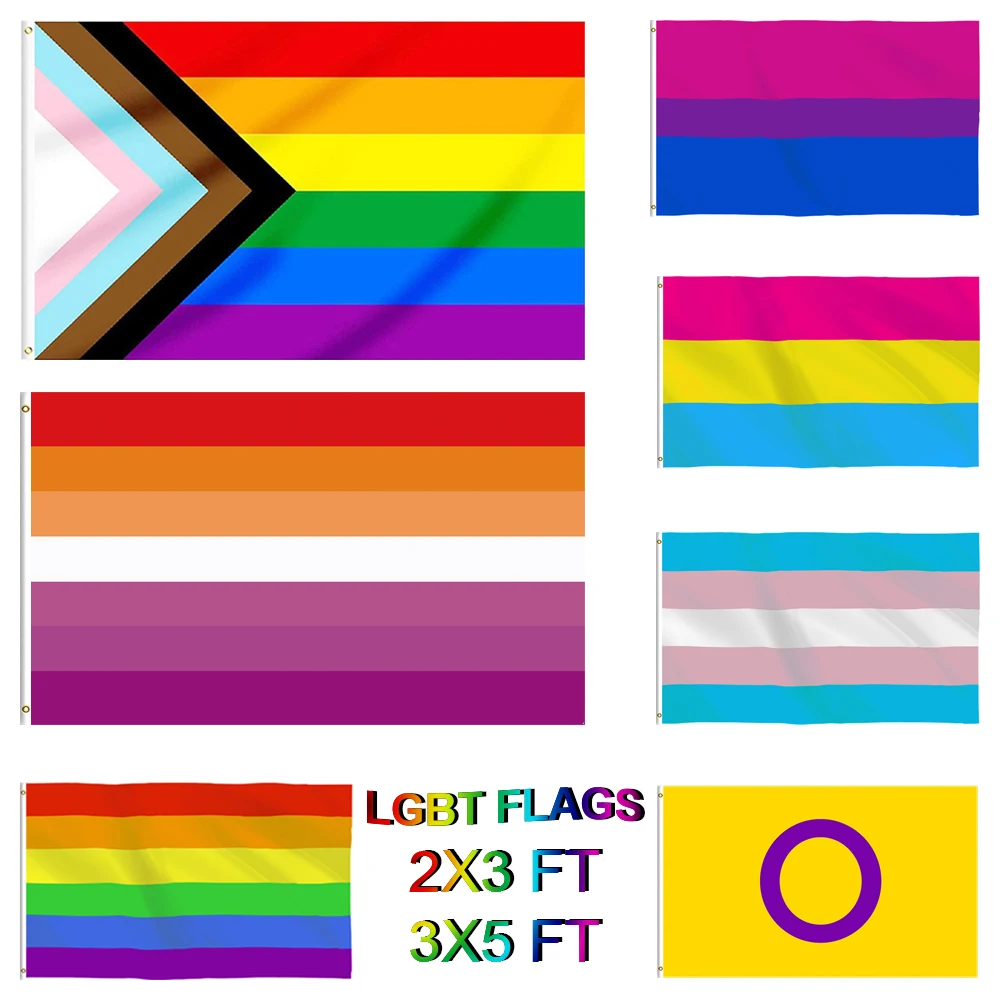 Купить Домашний декор | Flagnshow Gay Flag 90x150cm Rainbow Things Pride  Bisexual Lesbian Pansexual LGBT Accessories Flags Free Shipping