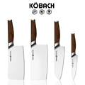 KOBACH kitchen knife sets stainless steel bone chopping knife vegetable fruit knife chef knife high quality kitchen meat cleaver