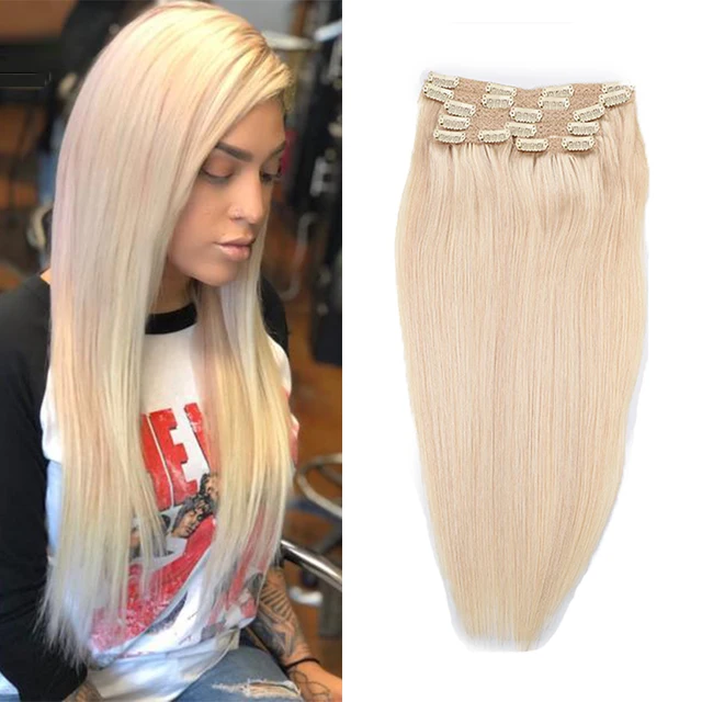 brazilian hair extensions clip in