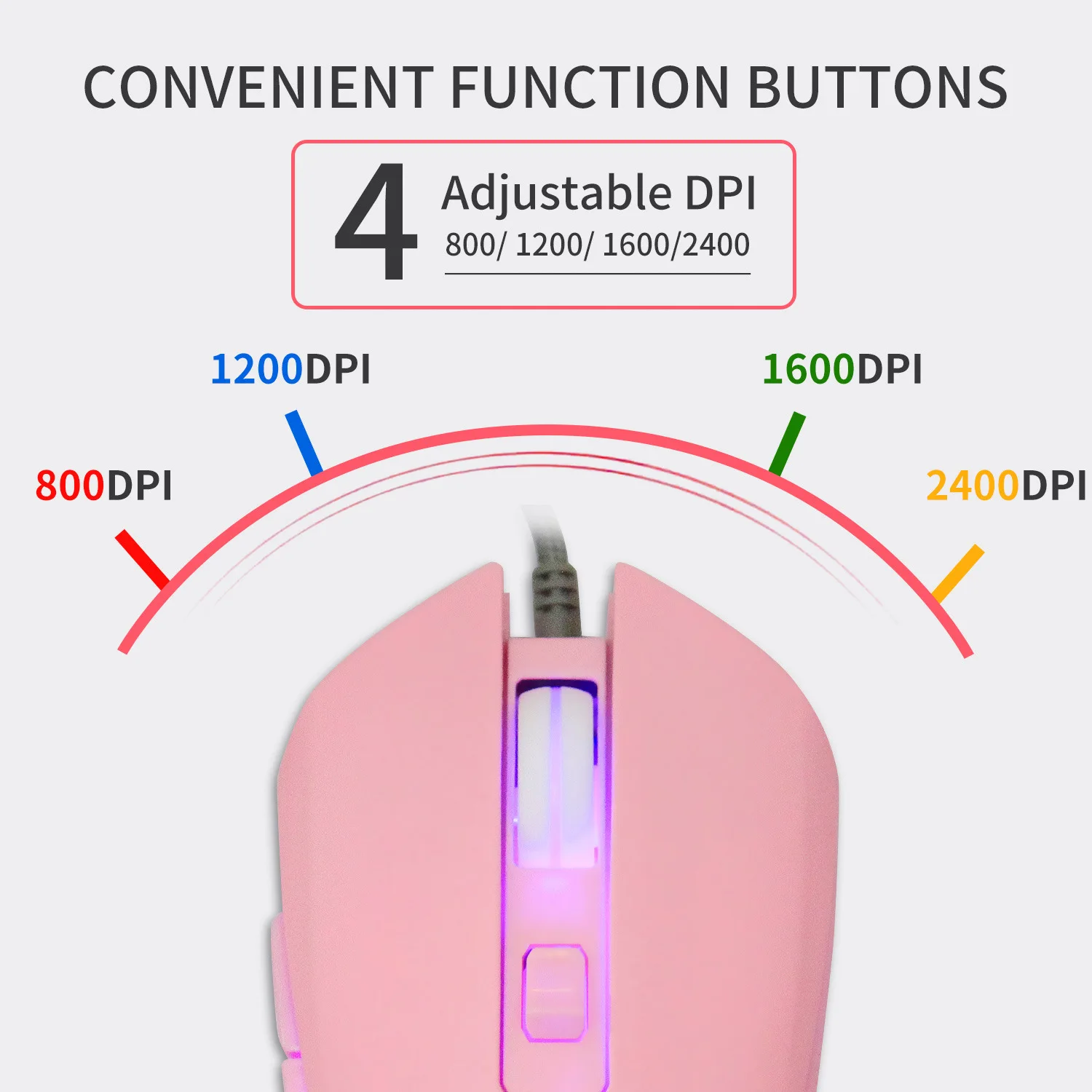 pink computer mouse