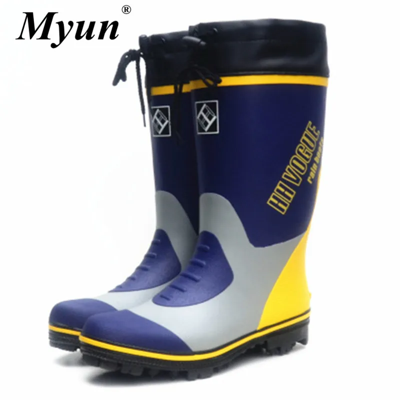 rubber winter boots for men