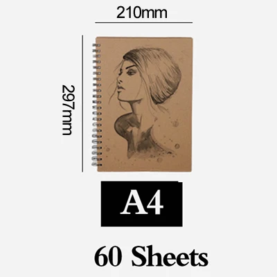 8K/16K/A4 50 Sheets Thicken Paper Sketch Book Student Art Painting Drawing  Watercolor Book Graffiti Sketchbook School Stationery