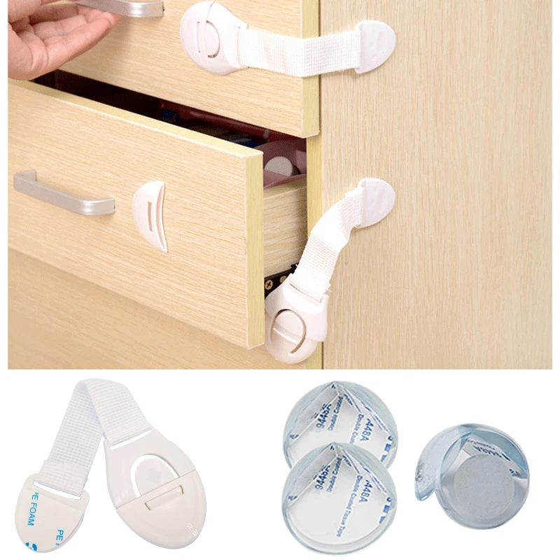 10pcs Child Safety Cabinet Lock Baby Proof Security Protector