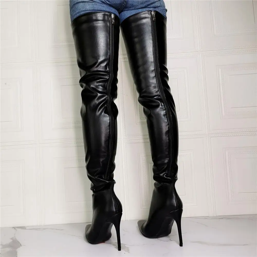 over knee stiletto boots