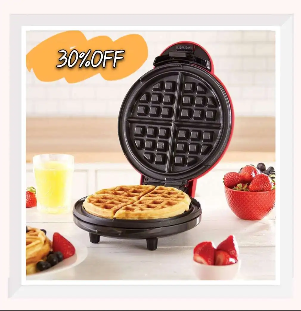 cookies in mini waffle maker