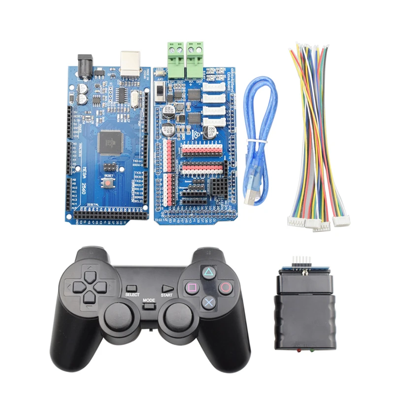 Купить Высокотехнологичные игрушки | PS2 Controller+ Mega2560 Board+ 4 ...
