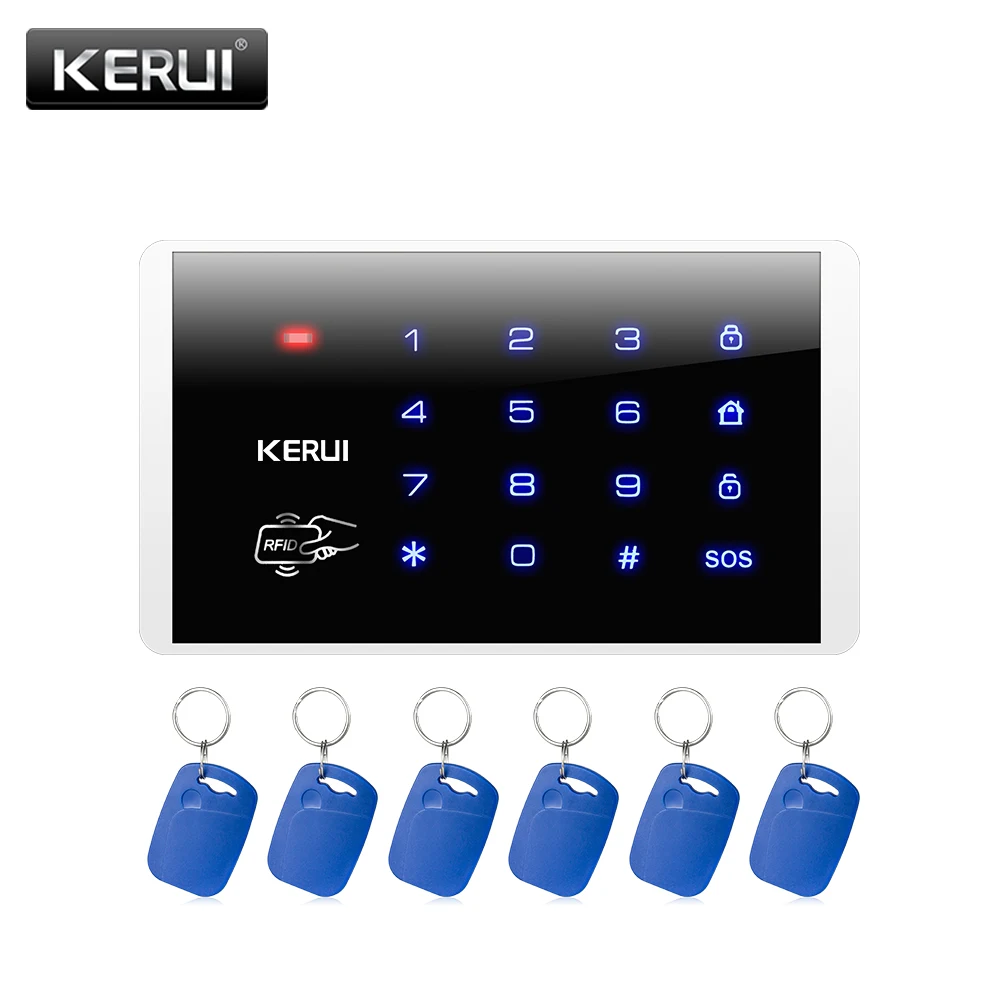 Купить Охранная сигнализация KERUI K16 RFID Touch Keypad For Wireless