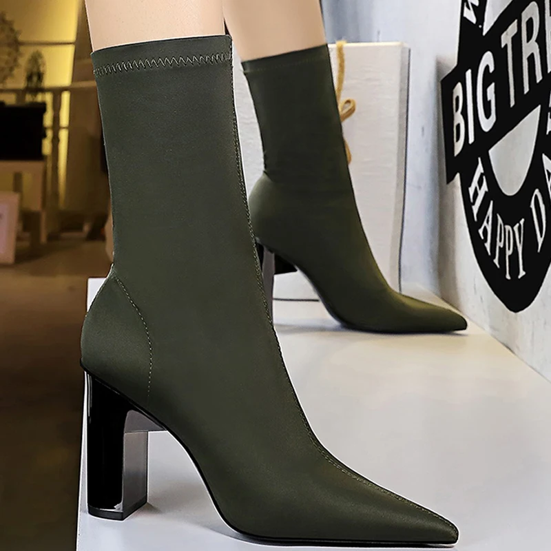 high booties for women