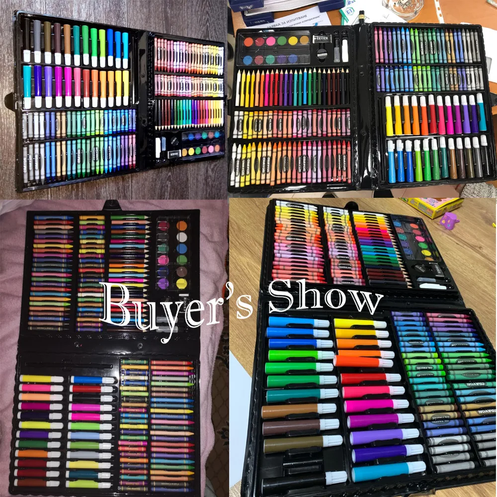 168PCS Painting Drawing Art Artist Set Kit for Kids Children Boys