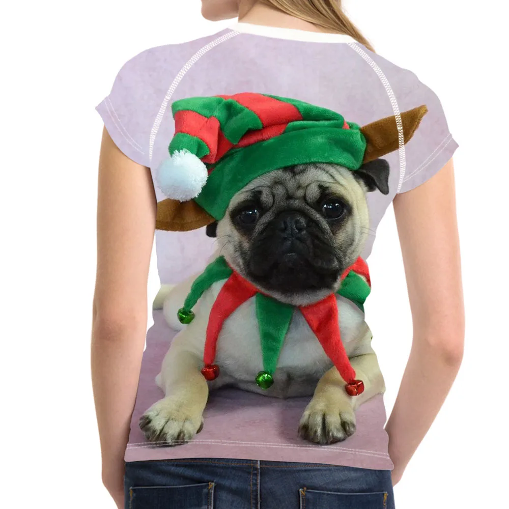 pug t shirt women's