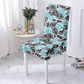 Happy Easter Egg Rabbit Elastic Chair Cover Stretch Removable Tight Wrapped  Seat Covers For Dining Room Kitchen Office