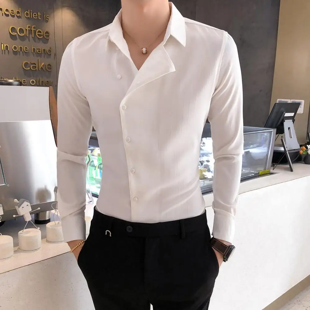 British Style Business Men Dress Shirt 