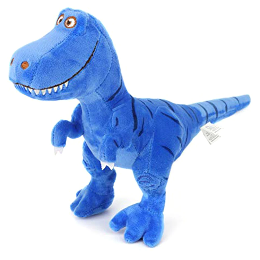 blue t rex dinosaur toy