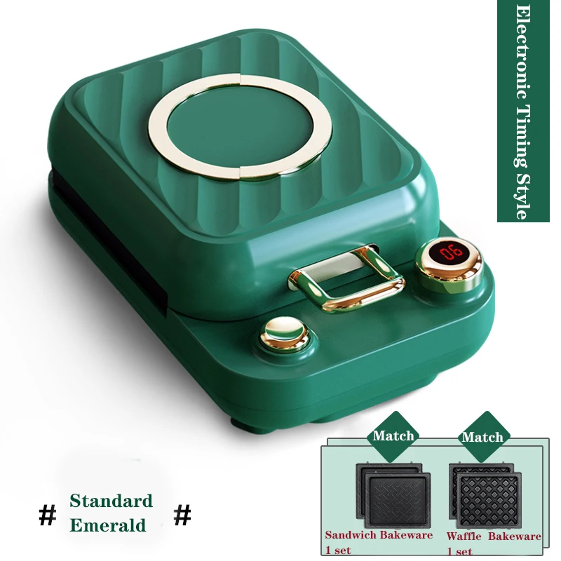 teal mini waffle maker