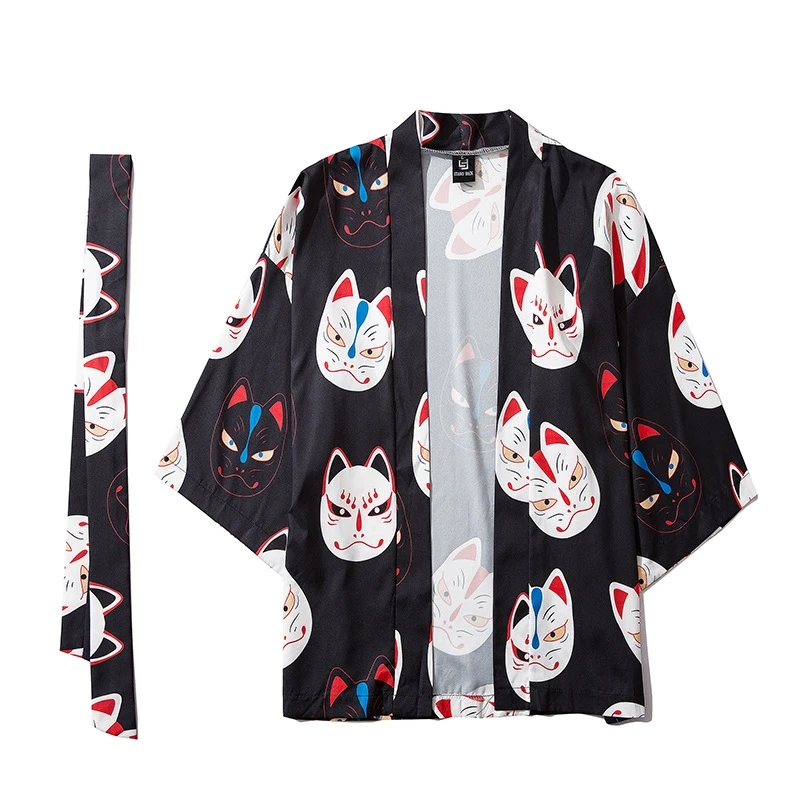 Asian Clothes Short Yukata Samurai 