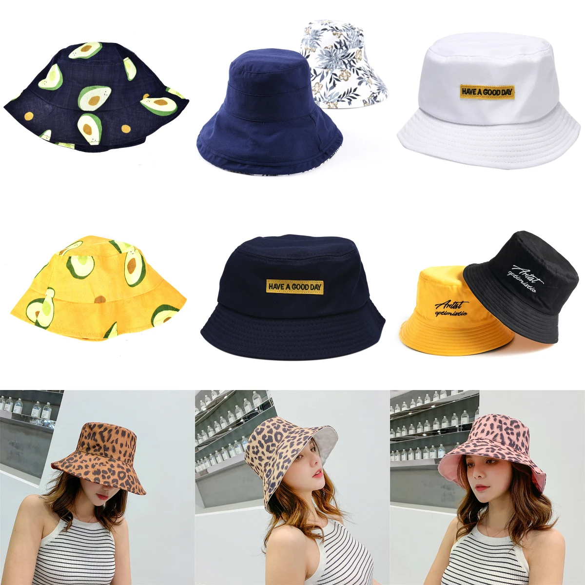 קנו כובעי נשים | Women Unisex Harajuku 