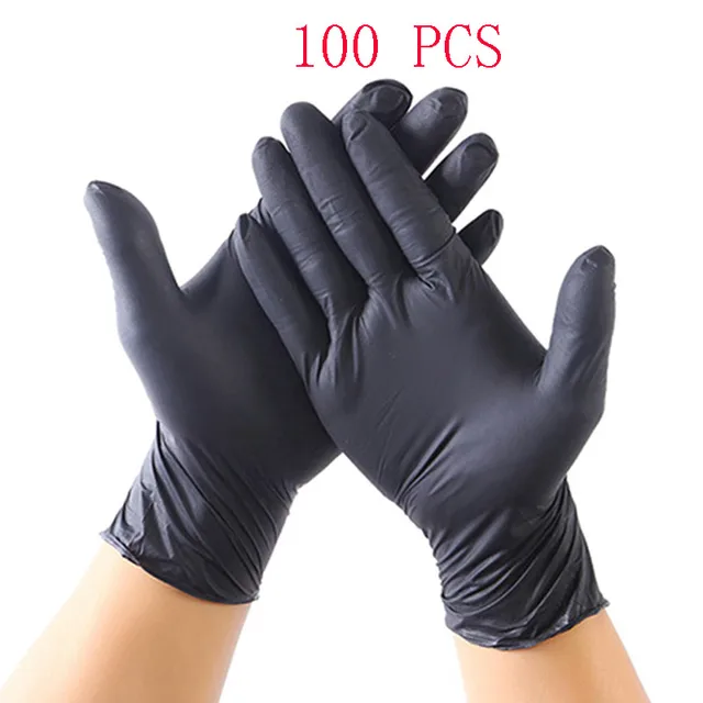 bulk buy black nitrile gloves