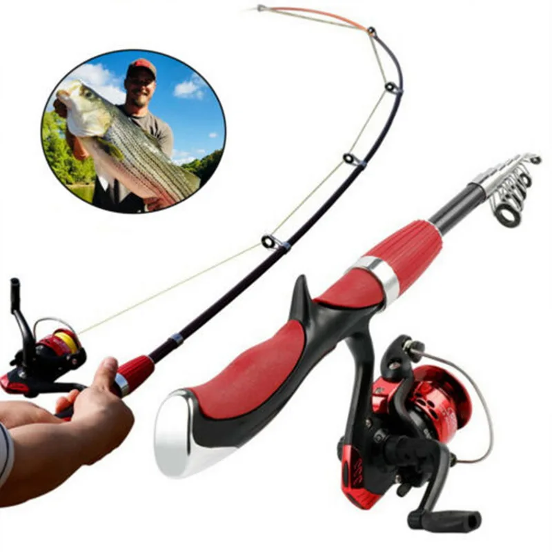 miniature fishing rod and reel