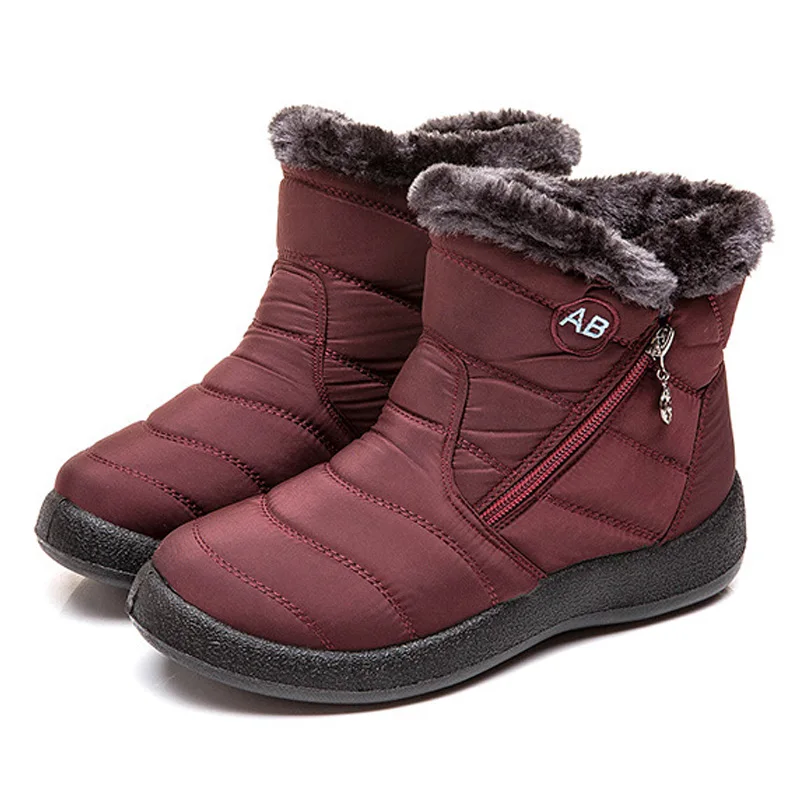 waterproof warm ankle boots